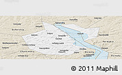 Classic Style Panoramic Map of Okhanskiy