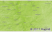Physical 3D Map of Ordinsky