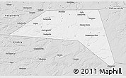 Silver Style 3D Map of Ordinsky