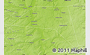 Physical Map of Ordinsky