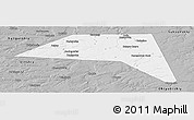 Gray Panoramic Map of Ordinsky