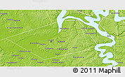 Physical 3D Map of Perm