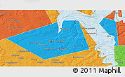 Political 3D Map of Perm
