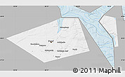 Gray Map of Perm, single color outside
