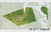 Satellite Map of Perm, lighten