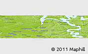 Physical Panoramic Map of Perm