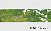 Satellite Panoramic Map of Perm