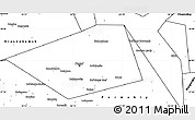 Blank Simple Map of Perm