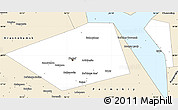 Classic Style Simple Map of Perm