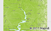 Physical Map of Solikamskiy
