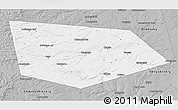 Gray 3D Map of Uinskiy