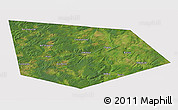 Satellite 3D Map of Uinskiy, cropped outside