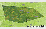 Satellite 3D Map of Uinskiy, physical outside
