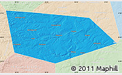 Political Map of Uinskiy, lighten