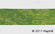 Satellite Panoramic Map of Uinskiy
