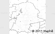 Blank Simple Map of Urals, no labels