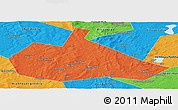 Political Panoramic Map of Pervouralsk