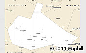 Classic Style Simple Map of Pervouralsk