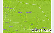 Physical 3D Map of Taborinskiy