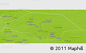 Physical Panoramic Map of Taborinskiy