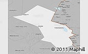 Gray 3D Map of Akhtubinskiy