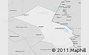 Silver Style 3D Map of Akhtubinskiy
