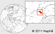 Blank Location Map of Akhtubinskiy