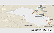 Classic Style Panoramic Map of Akhtubinskiy