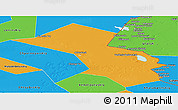 Political Panoramic Map of Akhtubinskiy