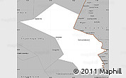 Gray Simple Map of Akhtubinskiy
