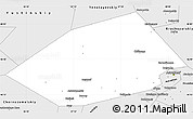 Silver Style Simple Map of Narimanovskiy