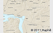Shaded Relief Map of Kazan