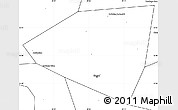 Blank Simple Map of Kazan
