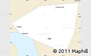 Classic Style Simple Map of Kazan