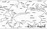 Blank Simple Map of Republic of Tatarstan