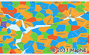 Political Simple Map of Republic of Tatarstan