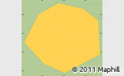 Savanna Style Simple Map of Frolovo