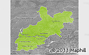 Physical 3D Map of Volgo-Vyatka, desaturated