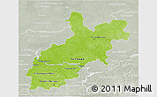 Physical 3D Map of Volgo-Vyatka, lighten, semi-desaturated