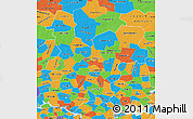 Political Map of Kirov Oblast