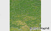 Satellite Map of Kirov Oblast