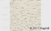 Shaded Relief Map of Kirov Oblast