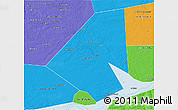 Political 3D Map of Yurinskiy