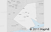 Silver Style 3D Map of Yurinskiy