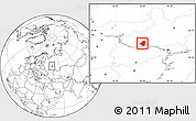 Blank Location Map of Yurinskiy