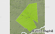 Physical Map of Yurinskiy, semi-desaturated