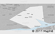 Gray Panoramic Map of Yurinskiy