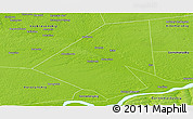 Physical Panoramic Map of Yurinskiy