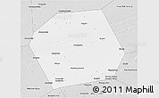 Silver Style 3D Map of Pankrushykhinskiy