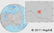Gray Location Map of Pankrushykhinskiy